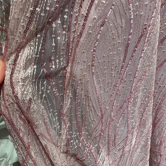 Mac duggal Swirl Sequin Gown 8 - Picture 11 of 12